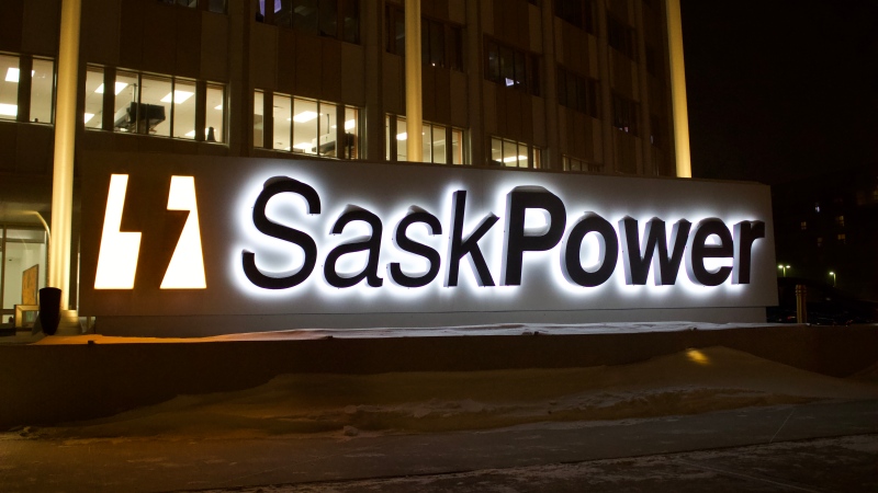 SaskPower's emblem can be seen in this file image. (David Prisciak/CTV News)