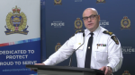 Edmonton Police Service Chief Dale McFee can be seen at a press conference in this undated file photo. (CTV News Edmonton)