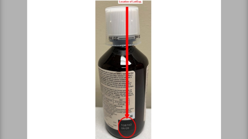  recalled Robitussin 