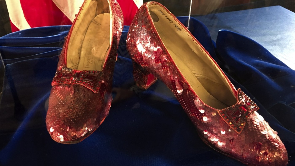 'The Wizard of Oz' ruby slippers