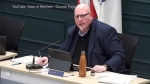 Mayor Tom Sidney at Tuesday's Renfrew town council meeting. (Town of Renfrew/Website)