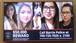 $50K reward offered in case of missing Barrie, Ont