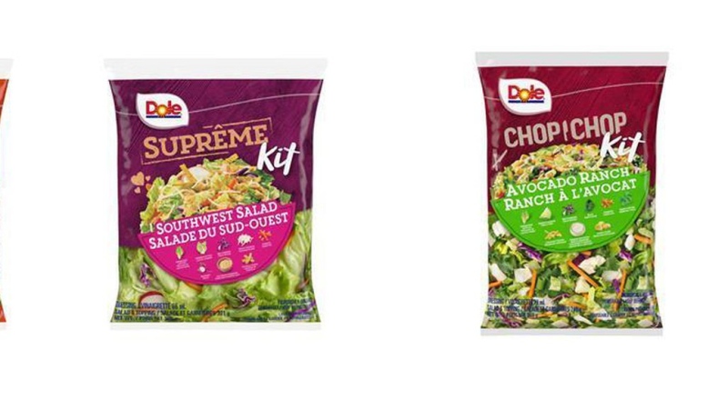Salad kits recalled in Canada due to possible Listeria