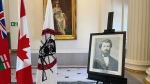 Louis Riel is officially recognized as Manitoba's first premier. (Image source: Joseph Bernacki/CTV News Winnipeg)