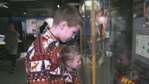 Family Day at two North Bay museums draw crowds. Feb. 19/24 (Eric Taschner/CTV Northern Ontario)