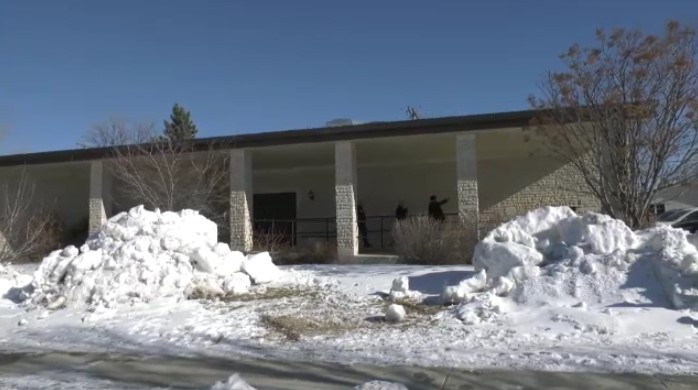 The new Beit Nabala Mosque that has opened in the St. James area. (Source: Danton Unger/ CTV News Winnipeg. Uploaded Feb. 19, 2024.)