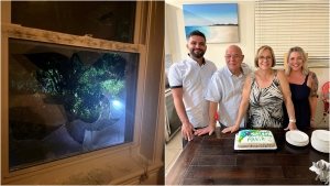 Jessica Botelho and David Parreira say their Canadian passports were stolen after their Turks and Caicos rental property was broken into. Now, they're struggling to get home. (Supplied)