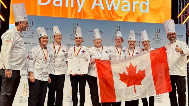 Team Canada won gold at the World Culinary Olympics in Germany in February 2024. (Source: Adelina Sisti-DeBlaisis)