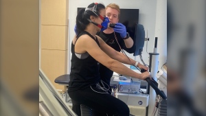 A new cardiopulmonary exercise test laboratory has opened at UBC Hospital.
