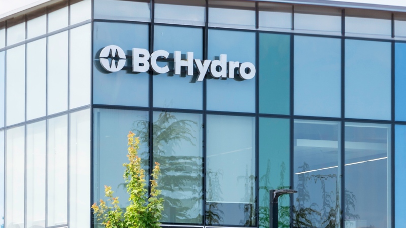 A BC Hydro office is seen in an undated file image. (Shutterstock) 