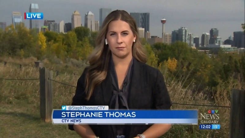 Stephanie Thomas, CTV Calgary reporter