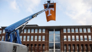 A federal judge barred the NCAA from enforcing its rules that prohibit name, image and likeness compensation from being used to entice recruits. (Brianna Paciorka/Knoxville News Sentinel via AP)