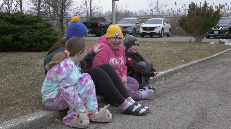 For the fifth year, 12-year-old Brooke Renaud of Windsor, Ont. is leading a group of local kids in fundraising efforts for the annual 'Coldest Night of the Year' drive to fundraise for the city's homeless. (Travis Fortnum/CTV News Windsor)