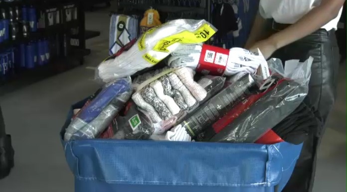 The Underwearness Project helps to provide undergarments for those in need. (Source: Alexandra Holyk/CTV News)