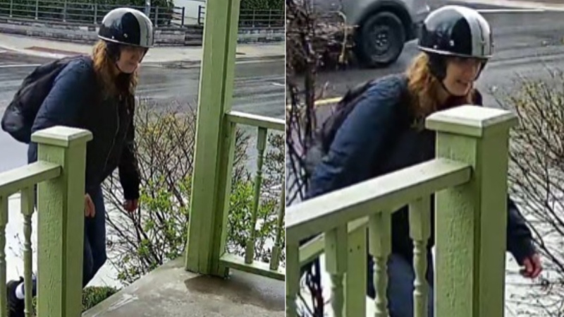 Toronto police are looking to identify a suspect in connection with a series of alleged porch package thefts. (Toronto Police Service)