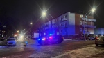 A 46-year-old woman is in hospital after a stabbing in Montreal North. (Cosmo Santamaria/CTV News)