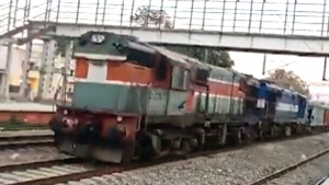 WATCH: Runaway train in India