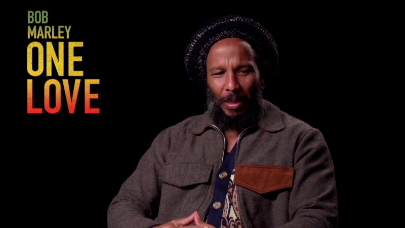 In this image taken from video Ziggy Marley speaks with film critic Richard Crouse.