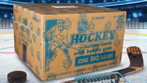 A case of rare 1979 O-Pee-Chee hockey cards was sold for US$3.72 million. (Heritage Auctions)