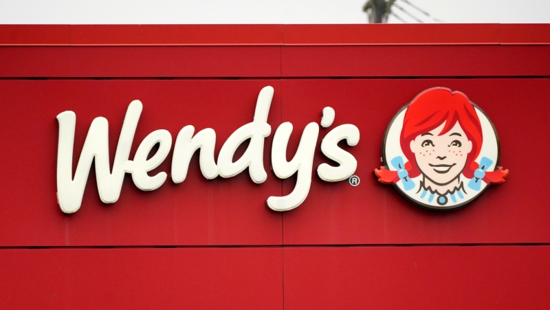 The Wendy's sign is seen at a restaurant, Jan. 23, 2023, in Pittsburgh. (AP Photo/Gene J. Puskar, File)