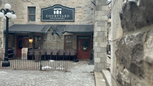 The Courtyard Restaurant in Ottawa. Feb. 28, 2024. (Jackie Perez/CTV News Ottawa)