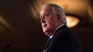 Former prime minister Brian Mulroney is seen in Toronto, on Thursday, Nov. 5, 2015. THE CANADIAN PRESS/Chris Young
