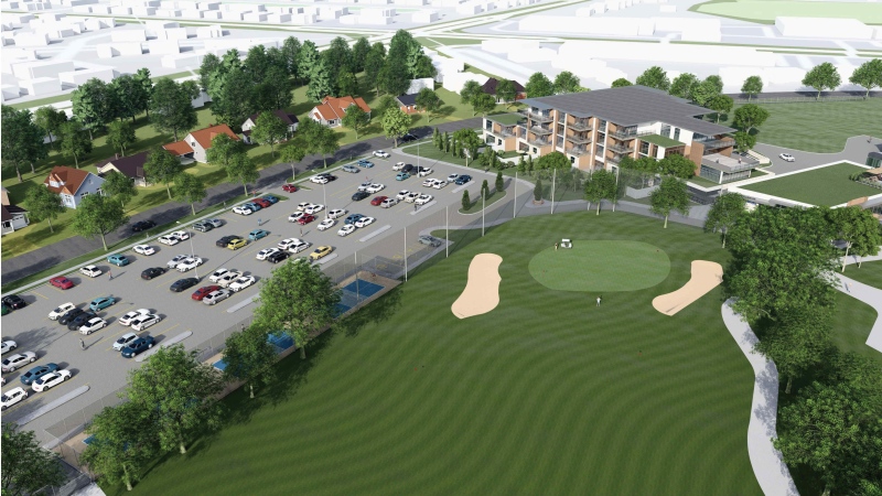 City officials say there will be no impact to the historic Donald Ross designed golf course, but a new clubhouse will be built and the potential for a new condominium complex has been envisioned. (Source: City of Windsor)