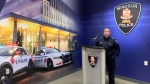 Staff Sgt Susan Garrett-Bural will oversea the Windsor Police Auto Theft Unit in WIndsor, Ont., on Friday, March 1, 2024. (Stefanie Masotti/CTV News Windsor)