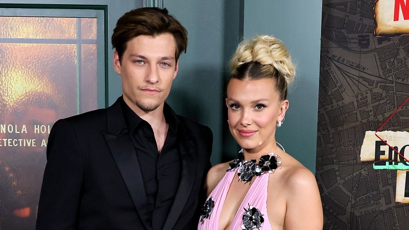 Millie Bobby Brown is talking about her marriage proposal from Jake Bongiovi. (Theo Wargo/Getty Images via CNN Newsource)
