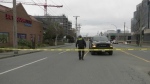 Hillside Avenue between Blanshard and Douglas streets was expected to be closed to traffic for several hours while investigators are on scene, police said. (CTV News)