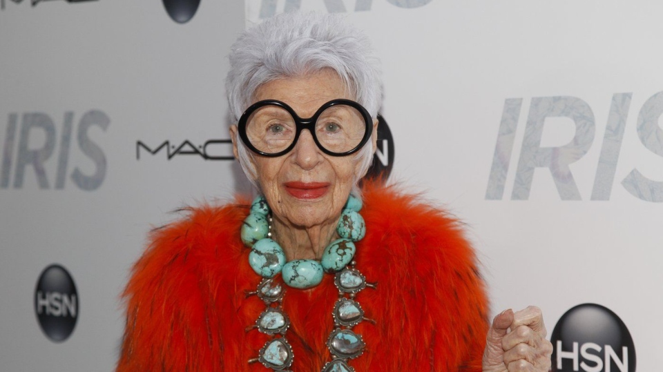 Iris Apfel, fashion icon known for her eye-catching style, dies at 102 image