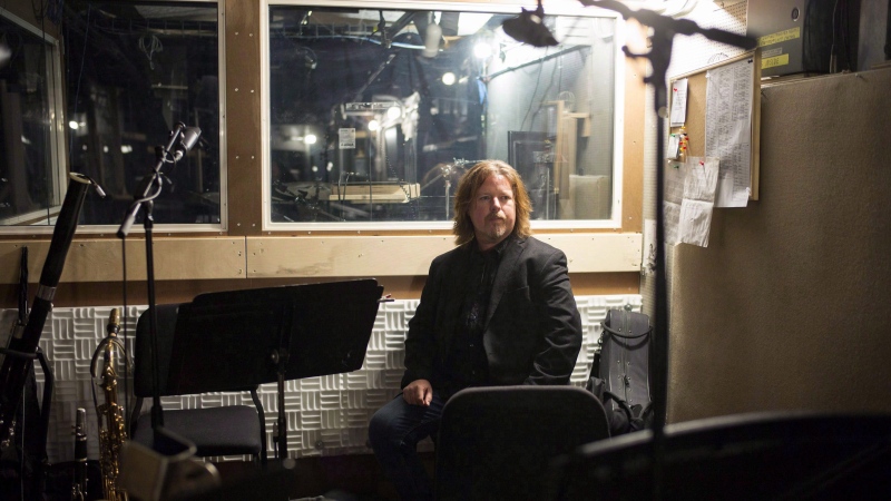 Bob Hallett is pictured in the Orchestra Loft at Stratford Theatre on May 17, 2016. The production is slick, the drums are on point, and the vocals sound great, but there’s something off about “It Could Be Worse" and "Tales of The Atlantic," two songs generated in less than a minute by a powerful algorithm, said musician and producer Bob THE CANADIAN PRESS/Chris Young