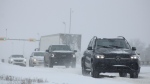 Traffic during winter conditions in Regina can be seen in this file photo. (David Prisciak/CTV News)