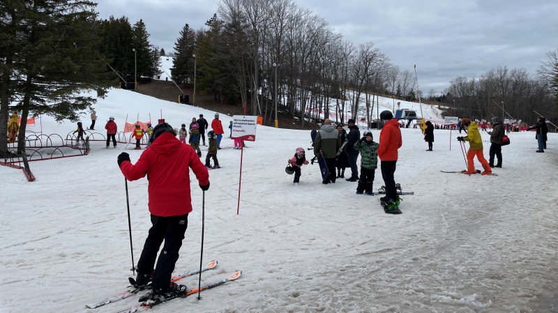 Chicopee Ski Hill on March 3, 2024. (Hannah Schmidt/CTV Kitchener)