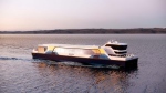 A rendering of an electric Halifax ferry. (Source: Province of Nova Scotia)