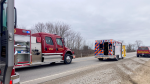 Fire, EMS and OPP responded to a crash west of St. Thomas near Talbot Line on March 3, 2024. (Source: @SouthwoldFire/X)