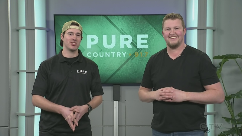 Josh Corbett and Bryan Cooper in Pure Country Catch up. March 4/24 (CTV Northern Ontario)