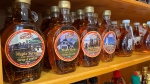 Briggs Maples syrup is pictured. (Source: Alana Pickrell/CTV News Atlantic)