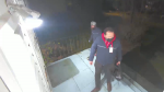 Video released by B.C. Supreme Court show two men approaching the home of 78-year-old Usha Singh on Jan. 31, 2021. 