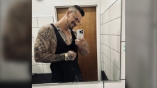 Jérémy Gosselin was charged with several offences in cases in Ontario and Quebec, including assault, uttering threats, and theft. (Source: Instagram)