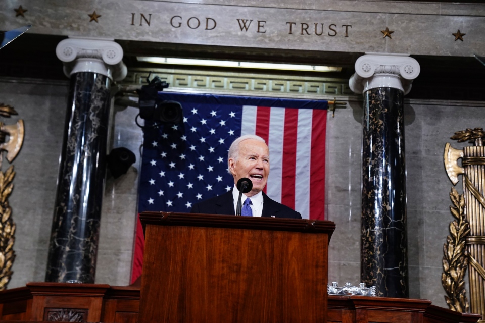 U.S. President Joe Biden delivers State of Union