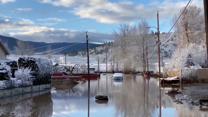 Historic flooding in November 2021 devastated the community of Merritt, B.C.