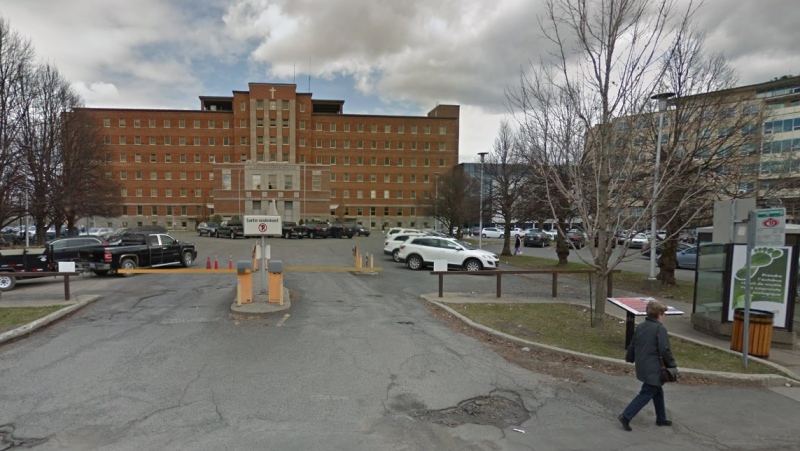 Ste-Croix hospital in Drummondville (Google Streetview)