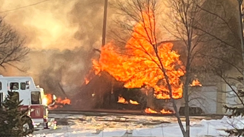 Arson charges have been laid in connection to a deliberately set fire at a Sherwood Park property on March 13, 2024. (Credit: RCMP)