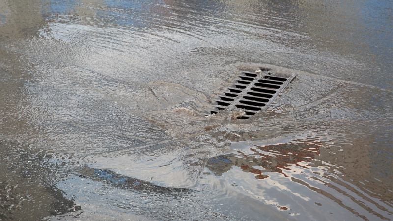 A storm sewer is seen in this generic photo. (Source: Getty Images)