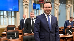 Parti Quebecois leader Paul St-Pierre Plamondon (Jacques Boissinot/CTV News)