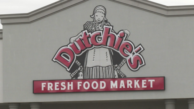 The Dutchie's sign in Kitchener, Ont.