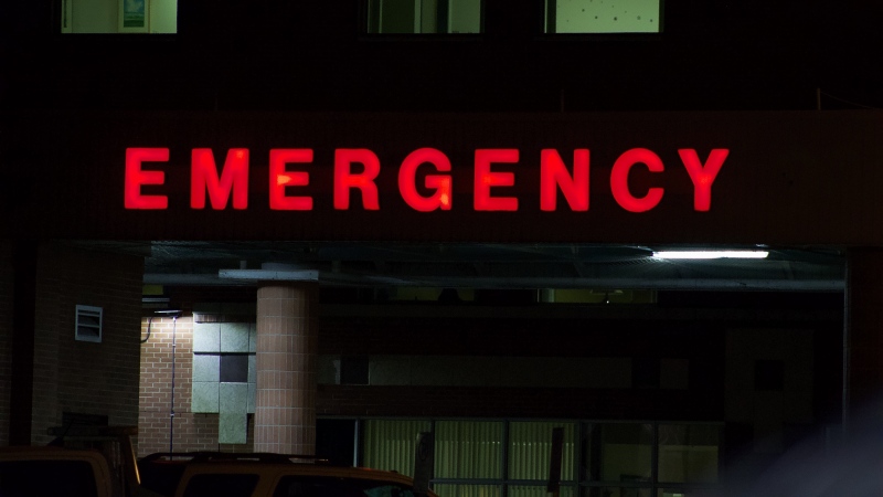 An emergency room sign in Regina can be seen in this file photo. (David Prisciak/CTV News)
