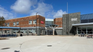 Halifax West High School is pictured on March 21, 2024. (Paul DeWitt/CTV Atlantic)