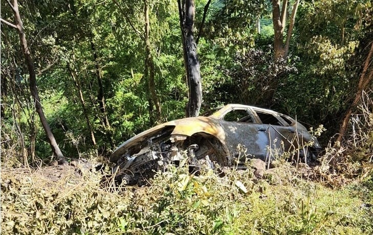 burnt vehicle, ctv w5